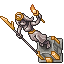 Lit Protectress Lamp